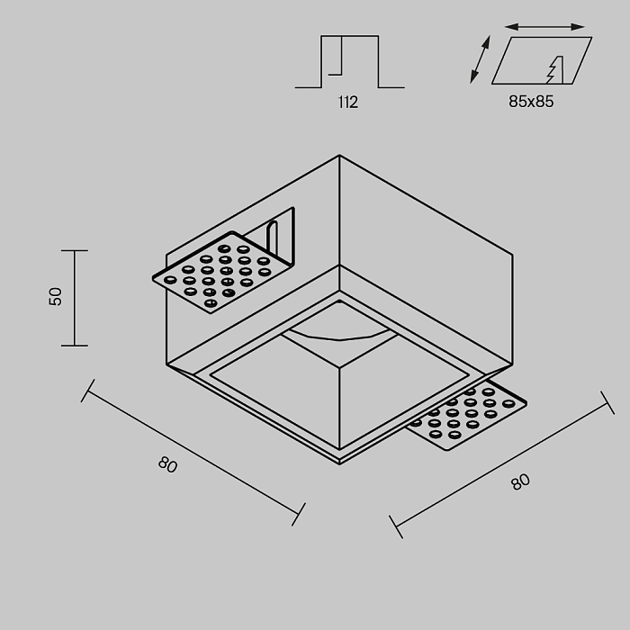 Technical DL131-GU10-01-W