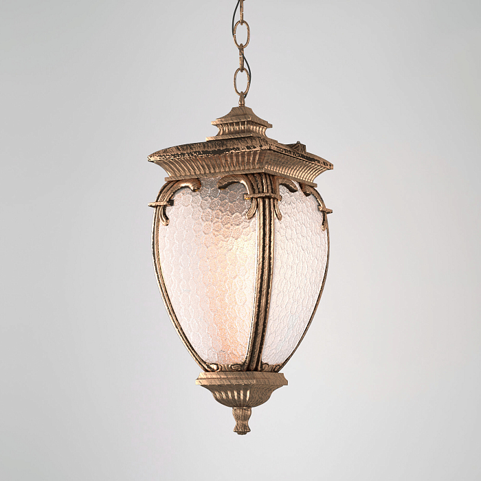 Уличный светильник Elektrostandard GLYF-8024H черное золото