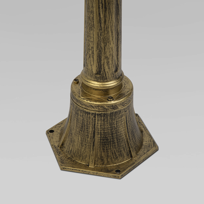 Уличный светильник Elektrostandard Sirius F черное золото