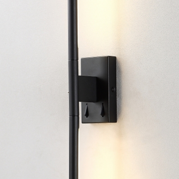 Бра Crystal Lux LARGO AP12W BLACK