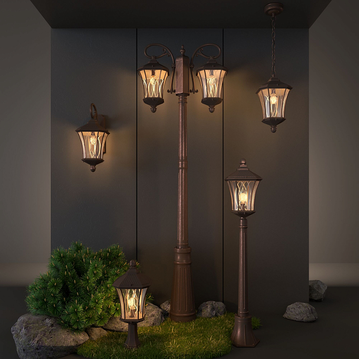 Уличный светильник Elektrostandard GLXT-1450S капучино