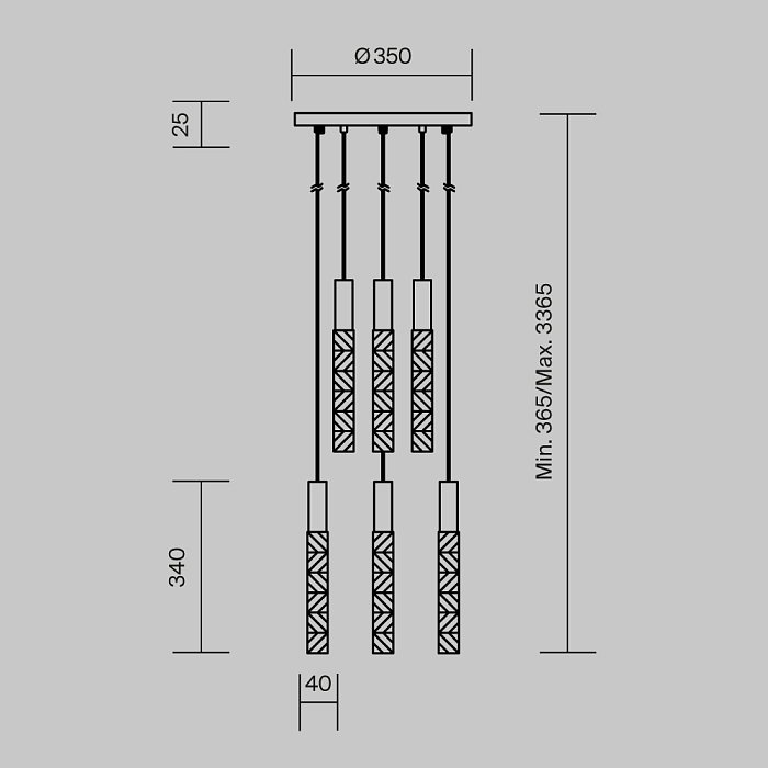 Maytoni MOD328PL-L18BS3K